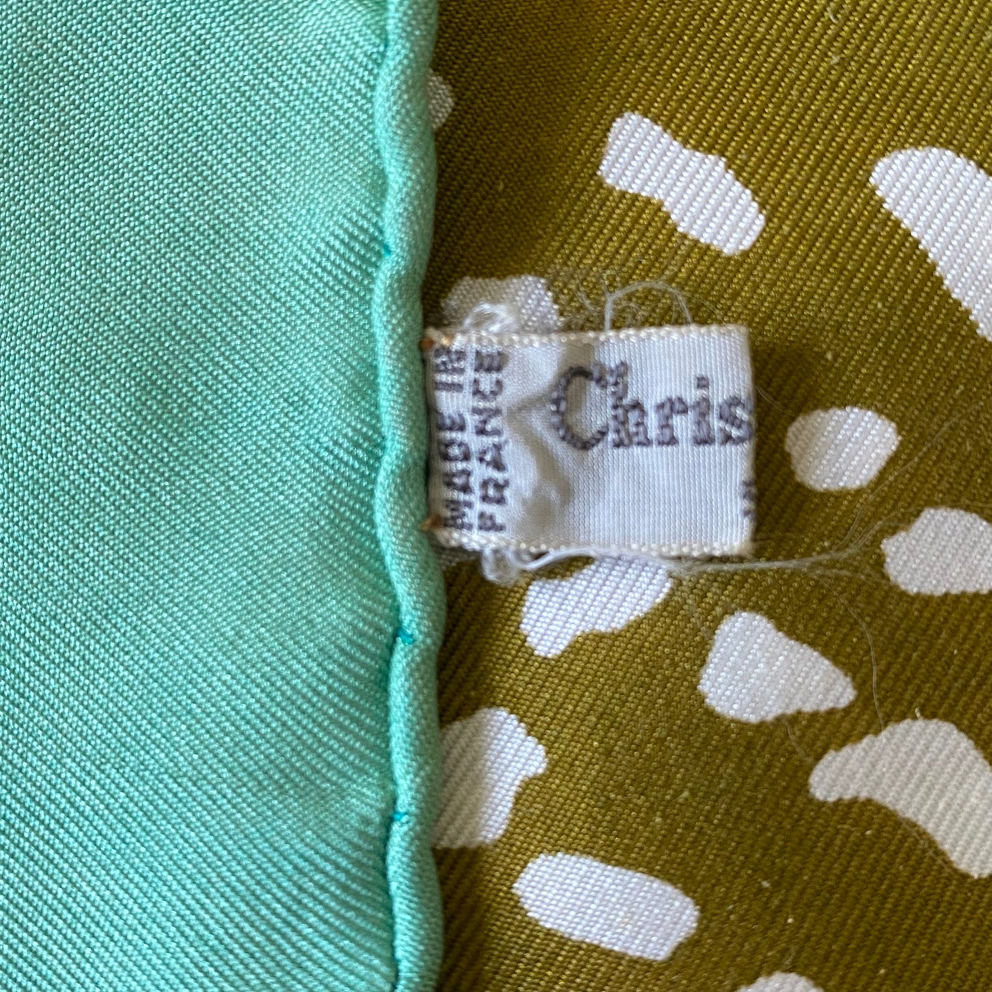 Dior large silk scarf Authentic with COA 30 inch