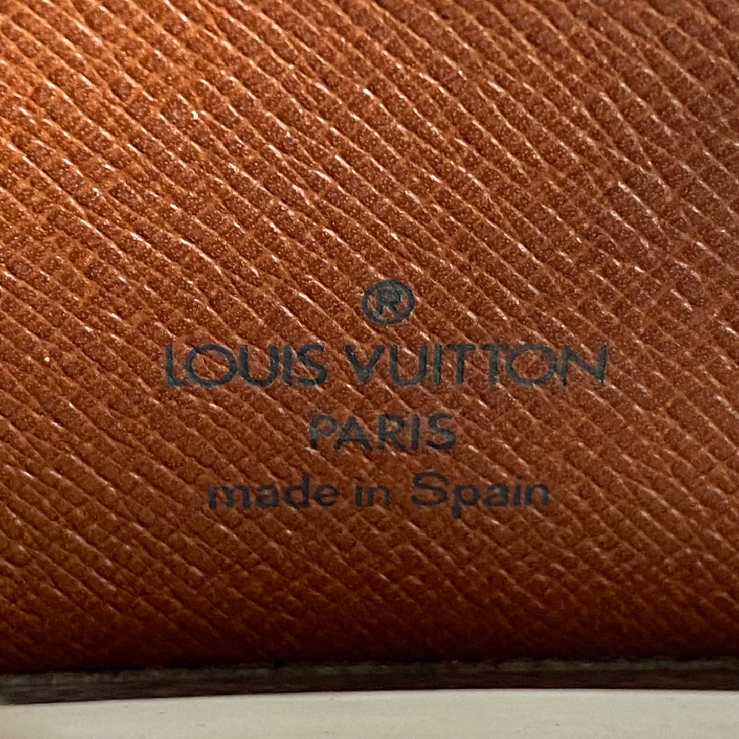 Louis Vuitton monogram ID pass holder CA1913 Authentic with COA 4.5x3.3