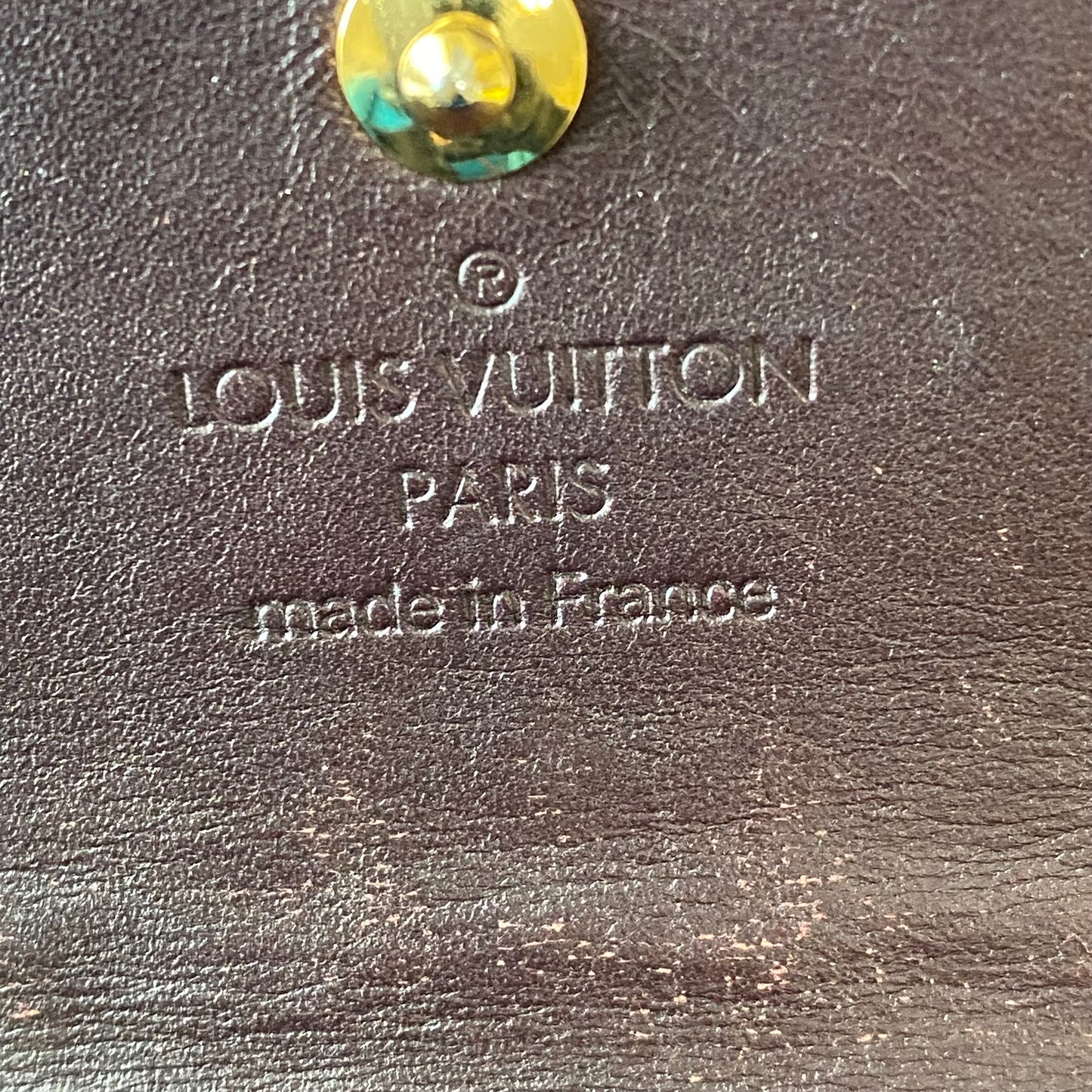 Louis Vuitton vernis compact wallet TH2047 Authentic with coa
