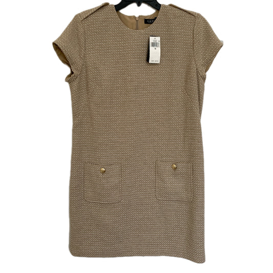 Lauren Ralph Lauren Women’s NWT tan/cream business causal dress size 16