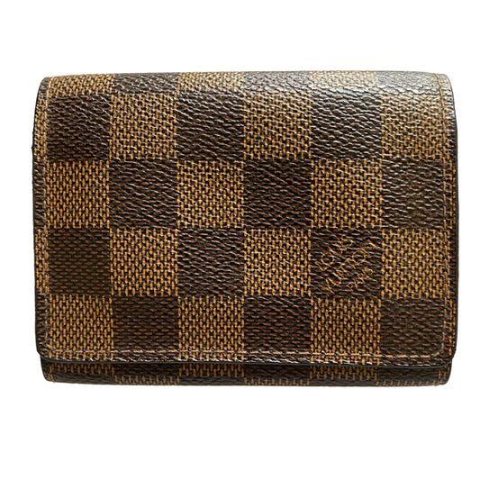 Louis Vuitton damier card holder wallet CA1011 Authentic with coa