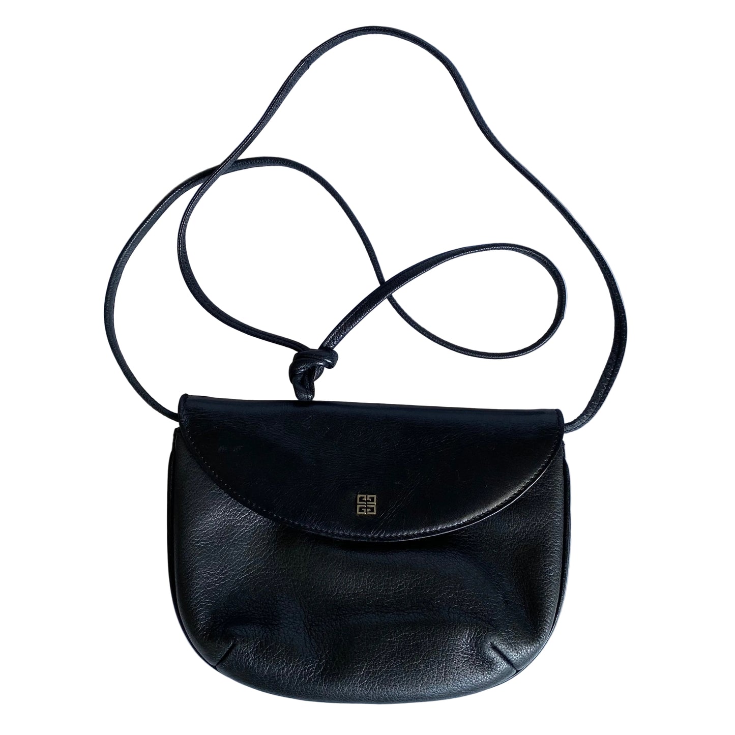 Givenchy 4G logo black leather crossbody bag authentic with coa