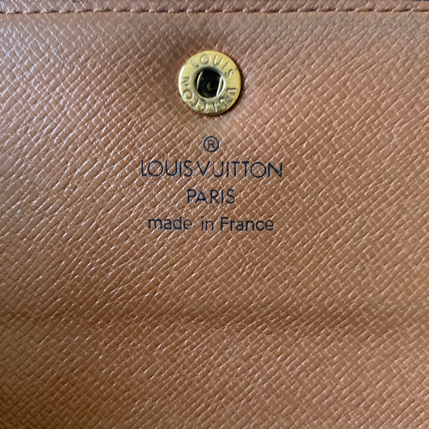 Louis Vuitton monogram wallet MI0974 Authentic with COA