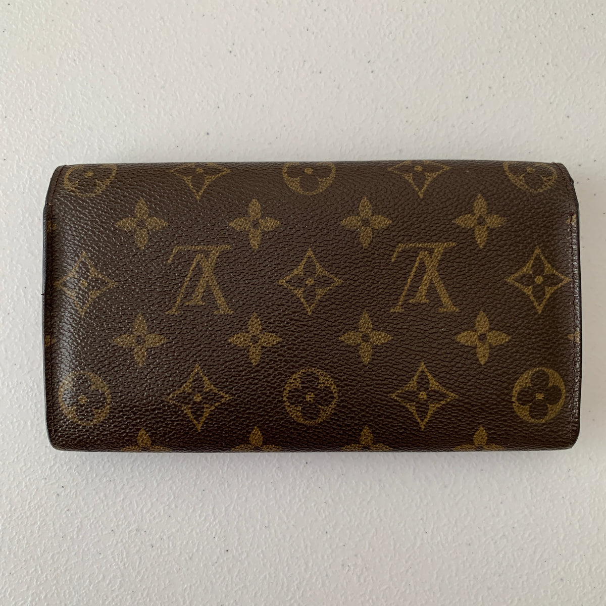 Louis Vuitton monogram long wallet MB1012 Authentic with COA 7.3x4.2
