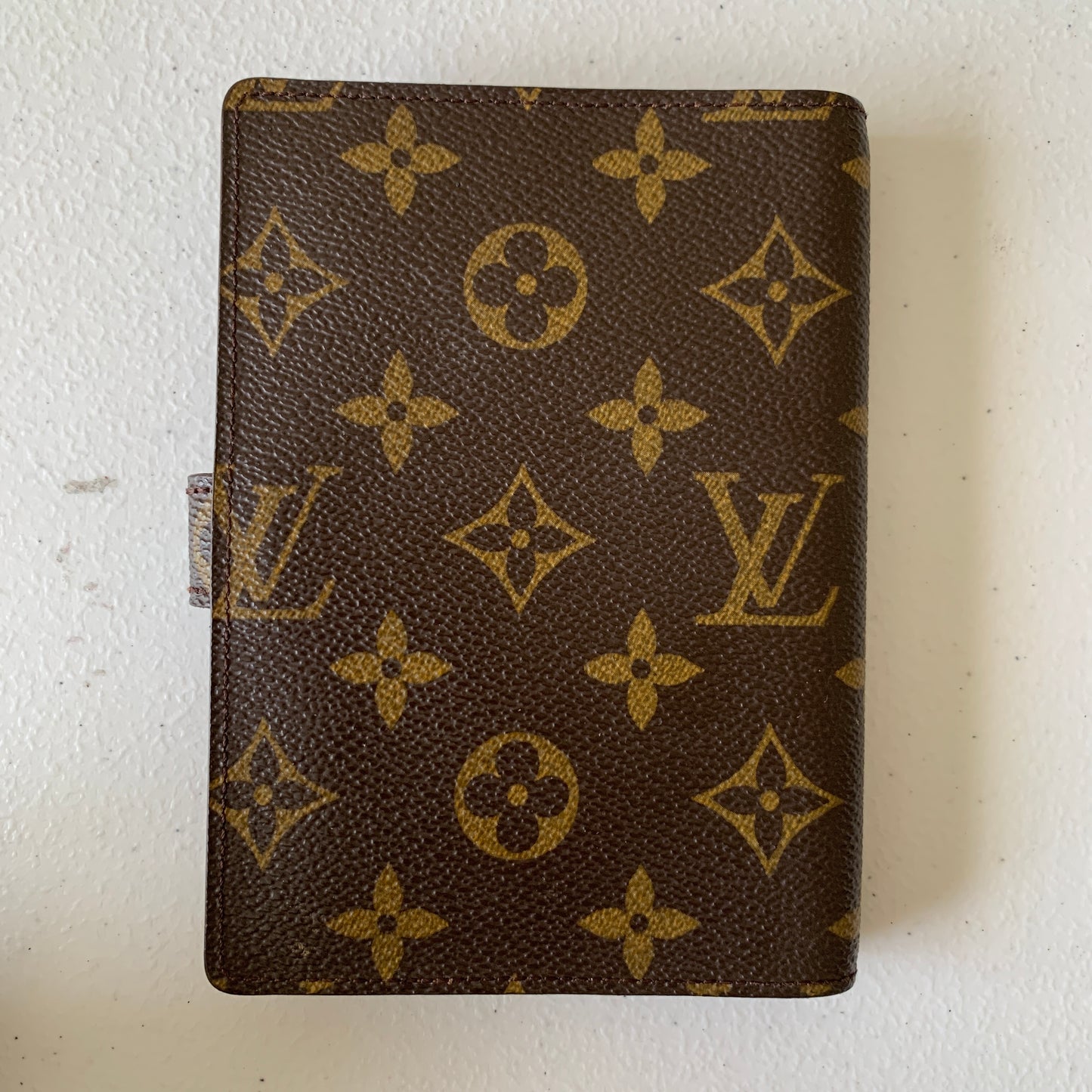 Louis Vuitton monogram agenda SP1909 authentic with COA 5.7x4.2