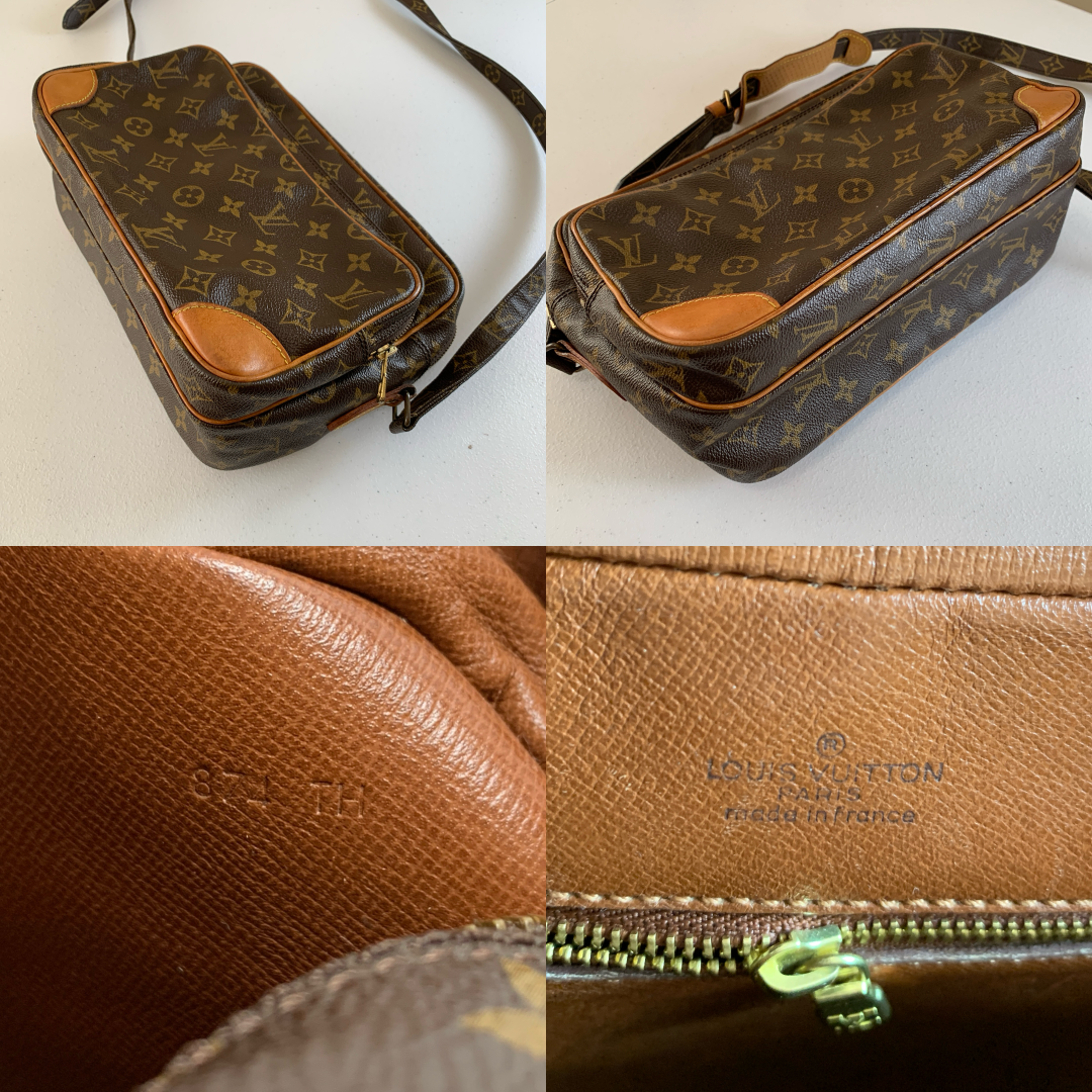 Louis Vuitton monogram Nile crossbody bag authentic with COA