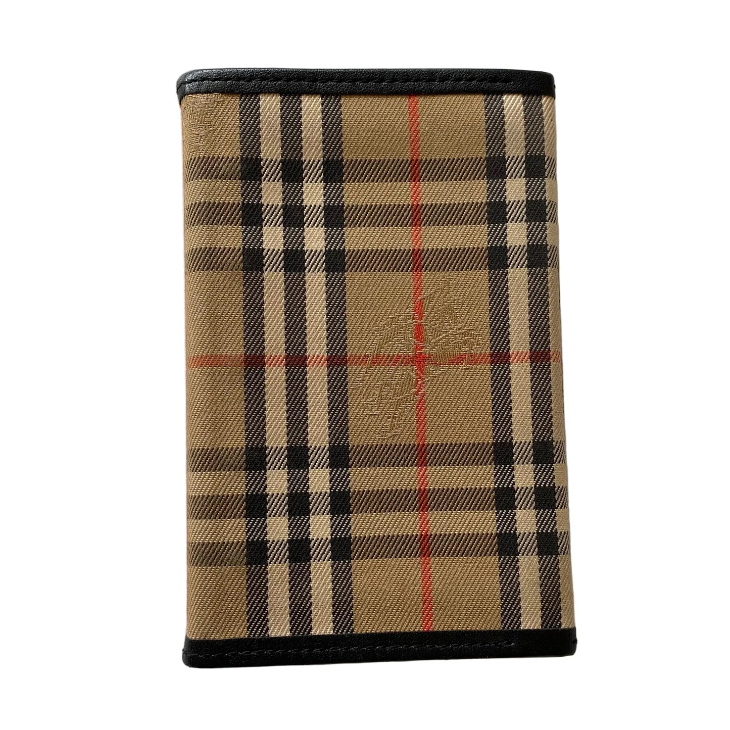 Burberry classic check mini agenda planner authentic with COA 4.6x3