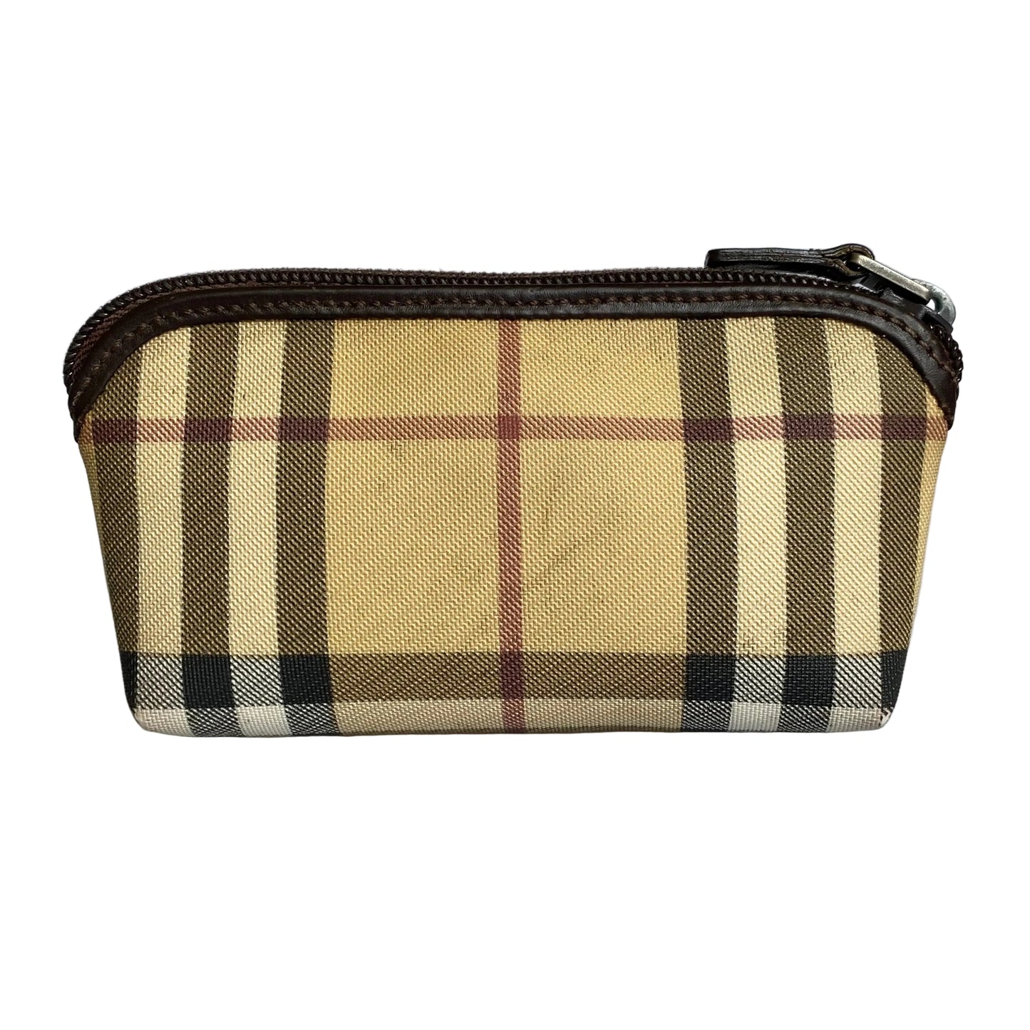 Burberry nuova check mini pouch Authentic with COA5.7x3.5x1