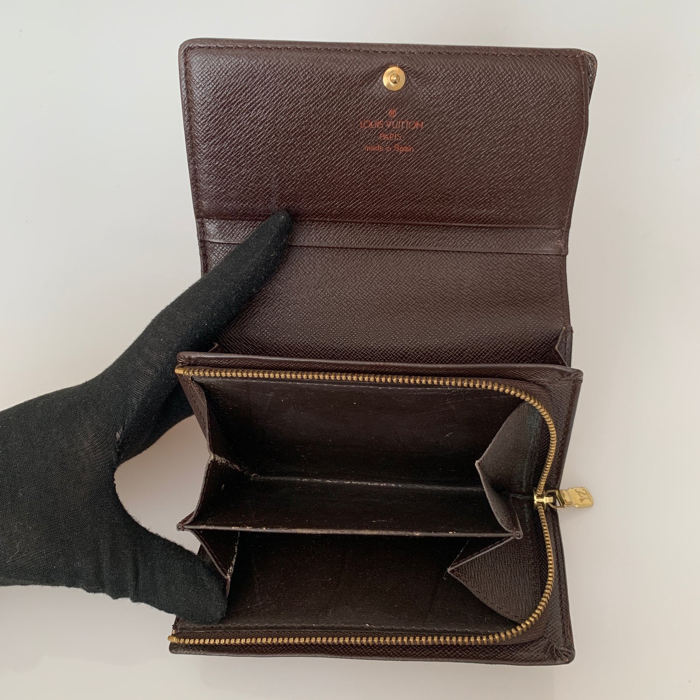 Louis Vuitton damier compact Wallet ca0050 authentic with COA