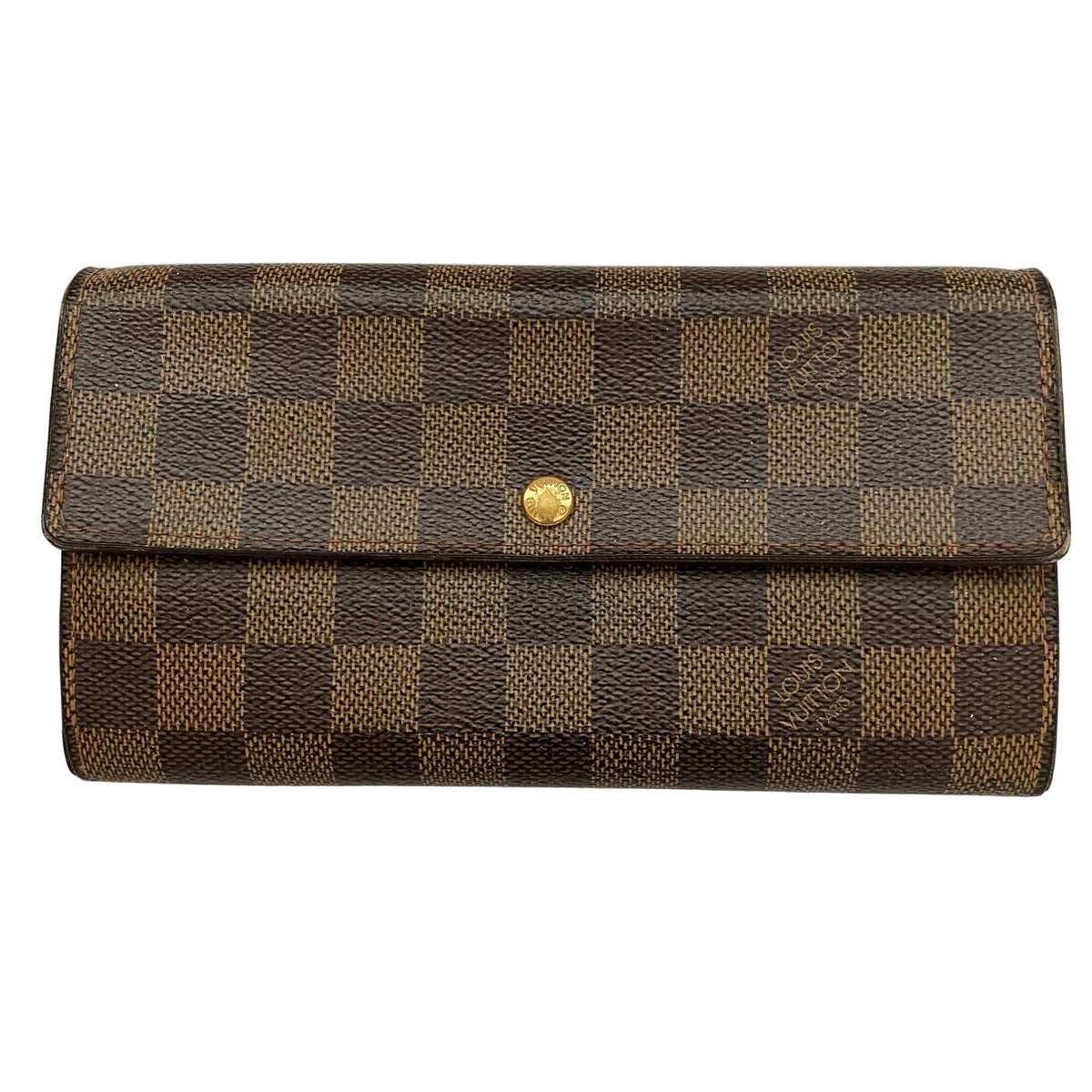 Louis Vuitton damier long wallet CA0055 Authentic with COA 7.4x4.2