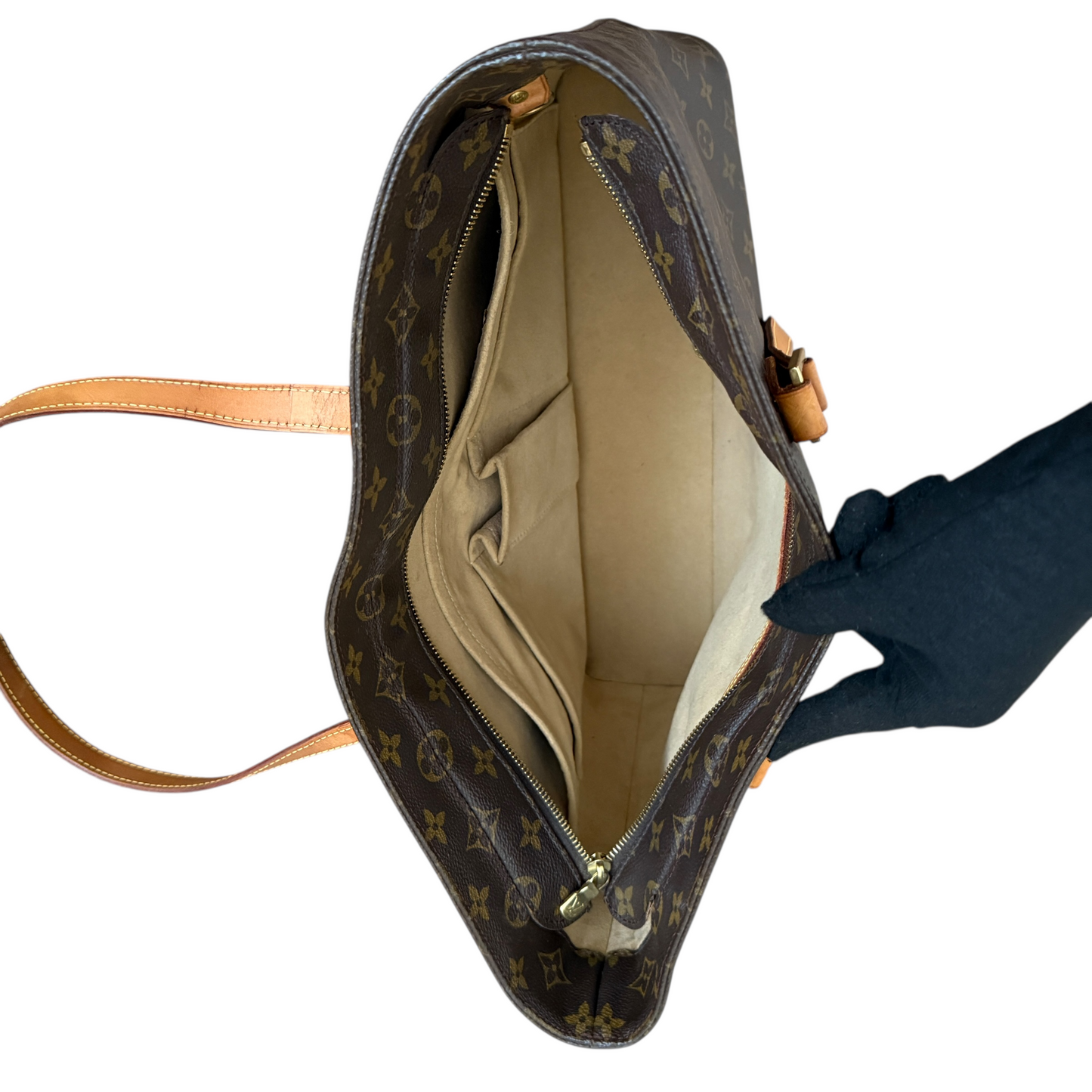 Louis Vuitton women’s monogram luco tote bag authentic with COA