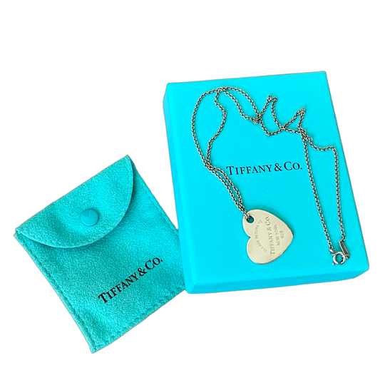 Authentic Tiffany & Co. Return to Tiffany heart tag necklace