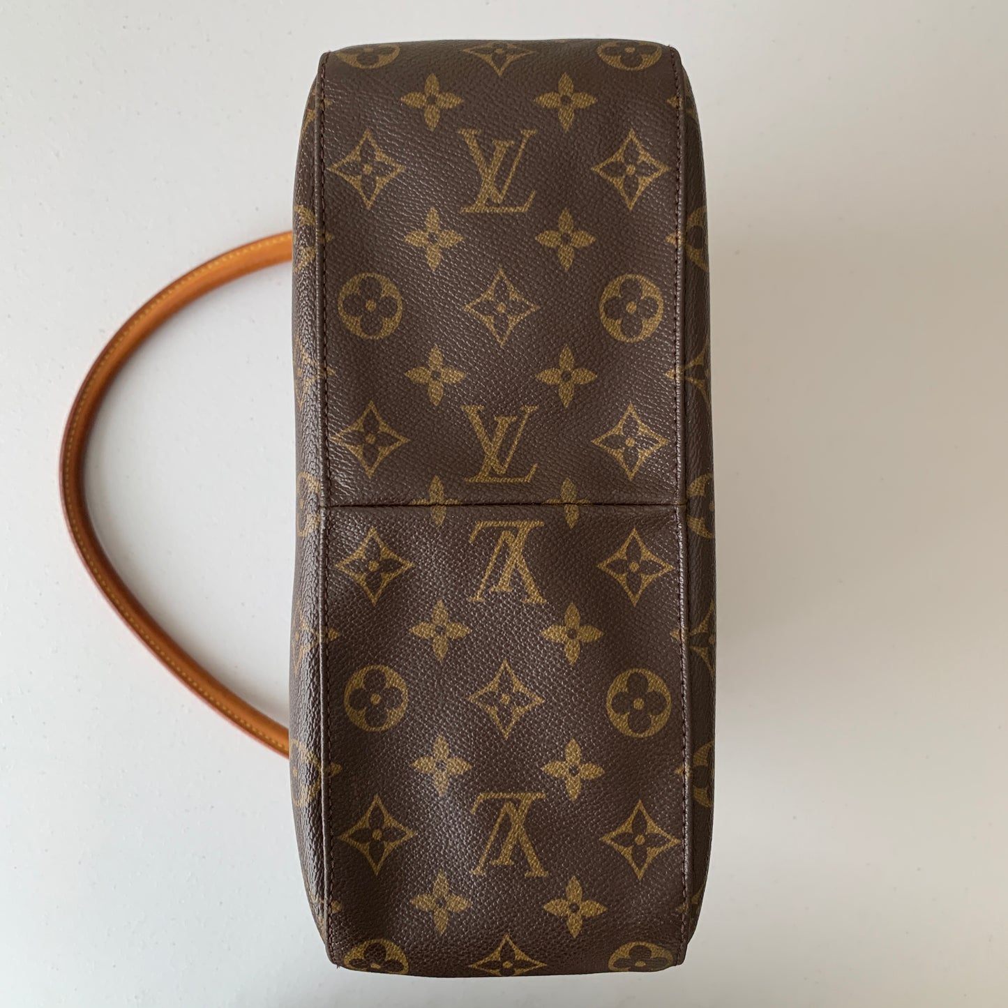 Louis Vuitton monogram looping shoulder bag authentic with COA