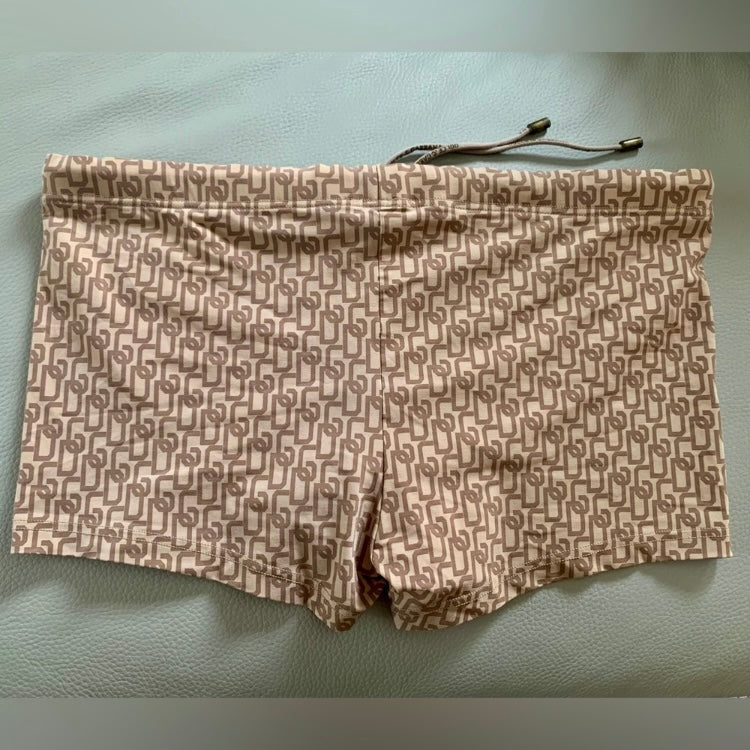 Authentic Dolce & Gabbana logo men's swim trunks