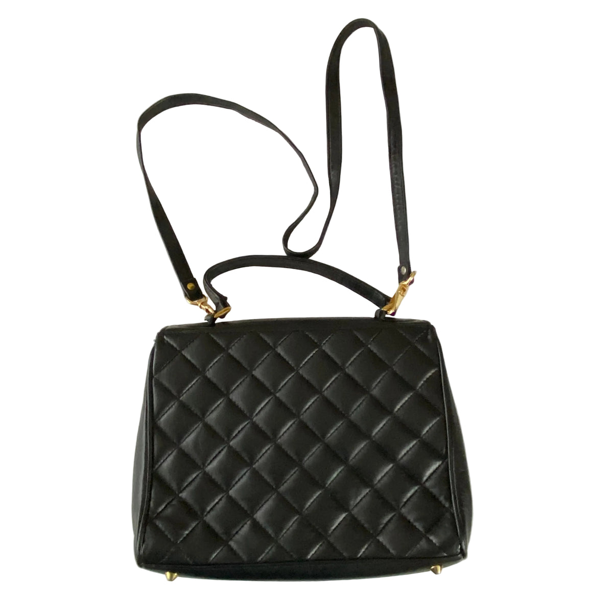 Givenchy 2 way black leather crossbody bag Authentic with COA 10.5x9x4