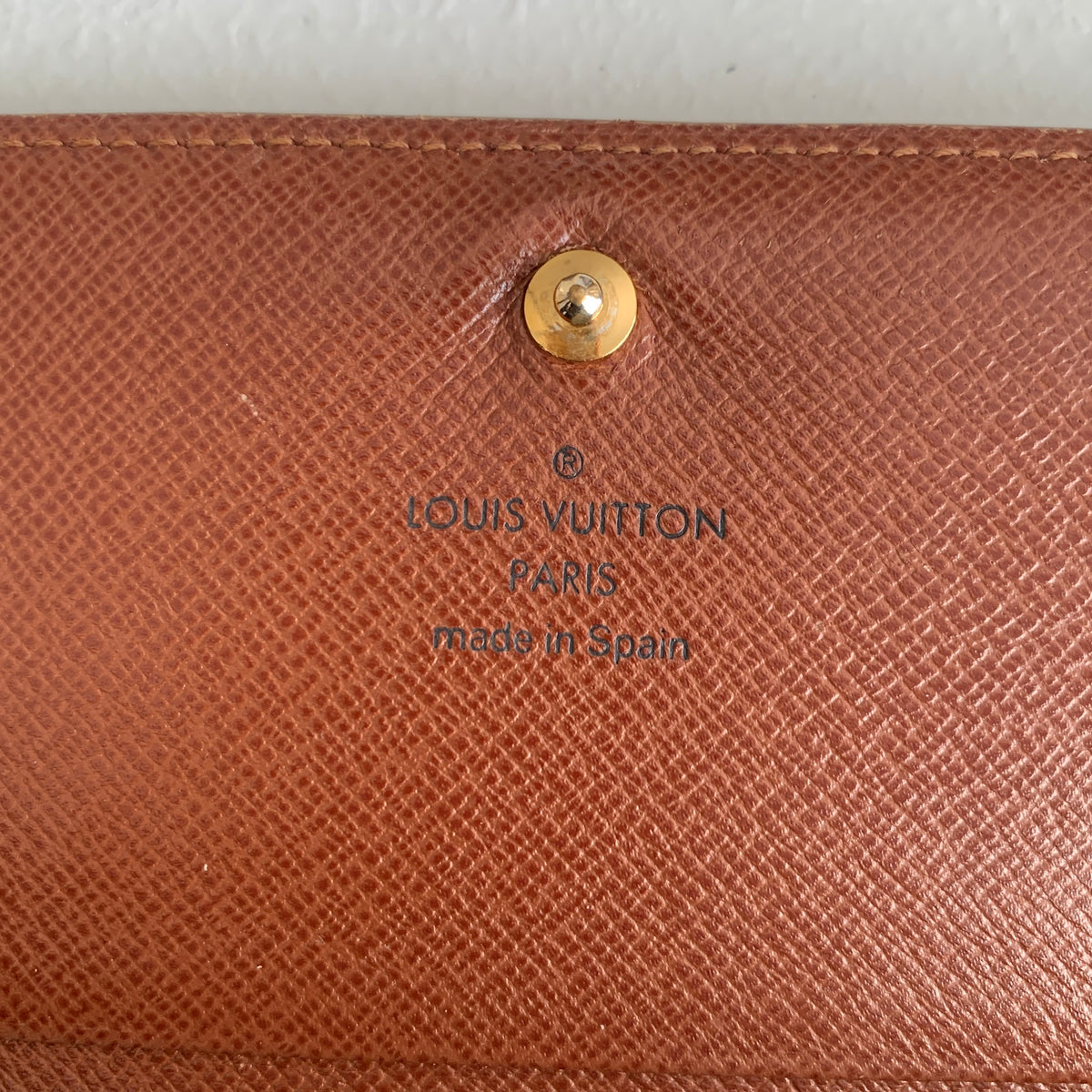 Louis Vuitton monogram wallet CA0022 Authentic with COA 5.6x3.7