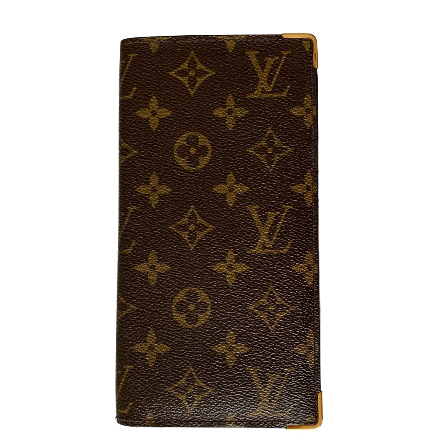 Louis Vuitton monogram long card holder wallet 872 CT authentic with COA