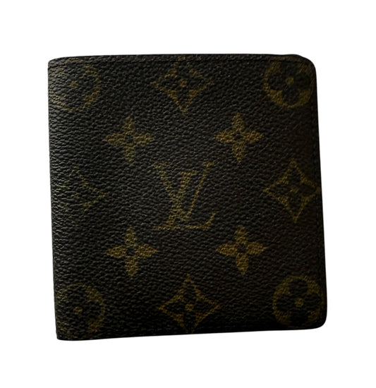 Louis Vuitton men’s bifold monogram wallet authentic with COA 3.8x4