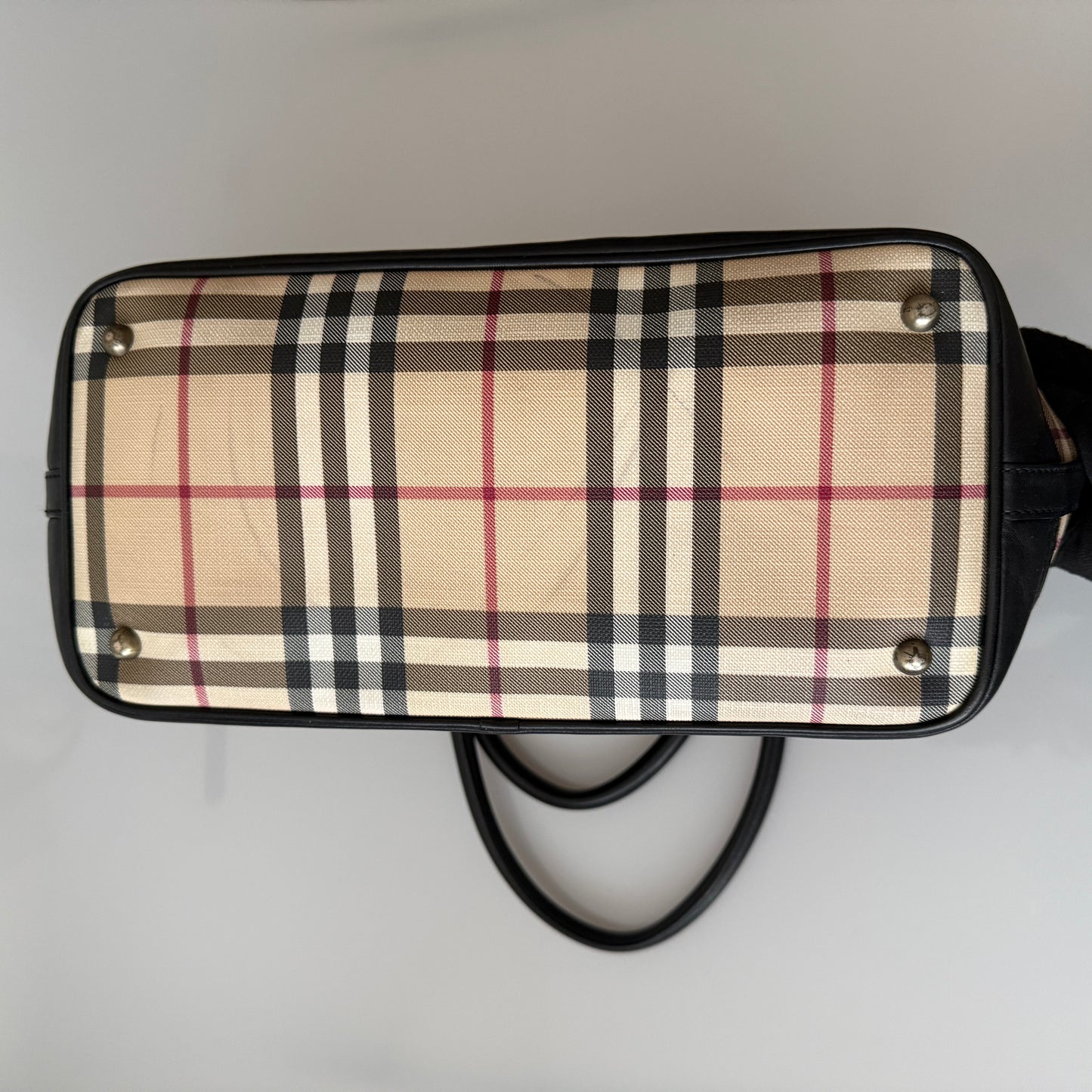 Burberry nova check tote bag authentic with COA