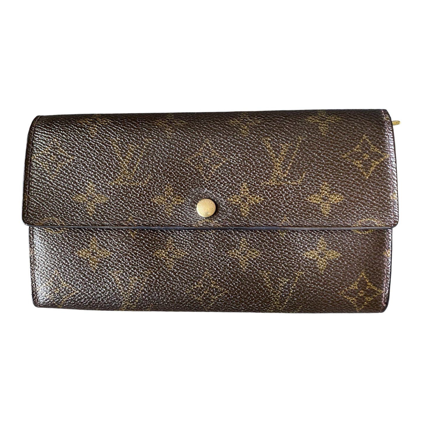 Louis Vuitton monogram long wallet TH0023 Authentic with COA