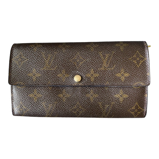 Louis Vuitton monogram long wallet TH0023 Authentic with COA