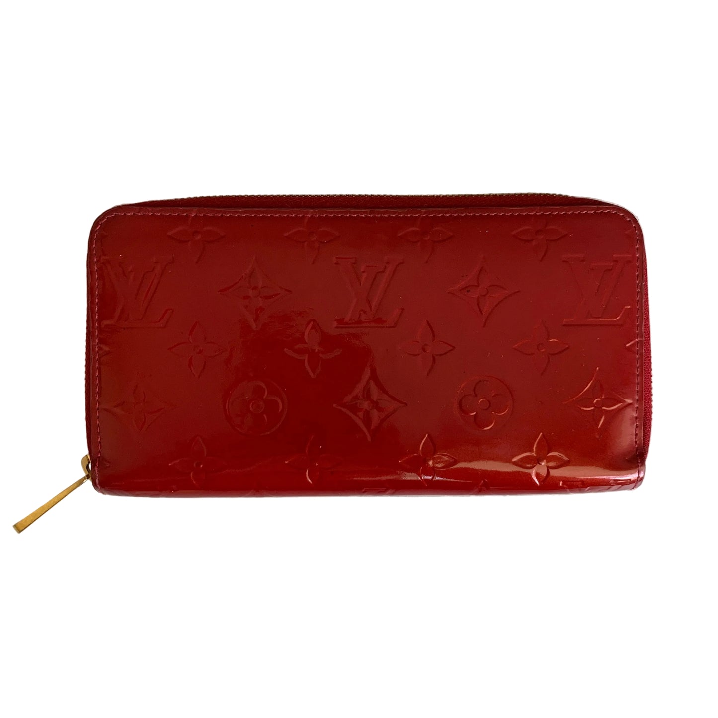 Louis Vuitton ted monogram vernis zippy wallet SP1110 authentic with COA