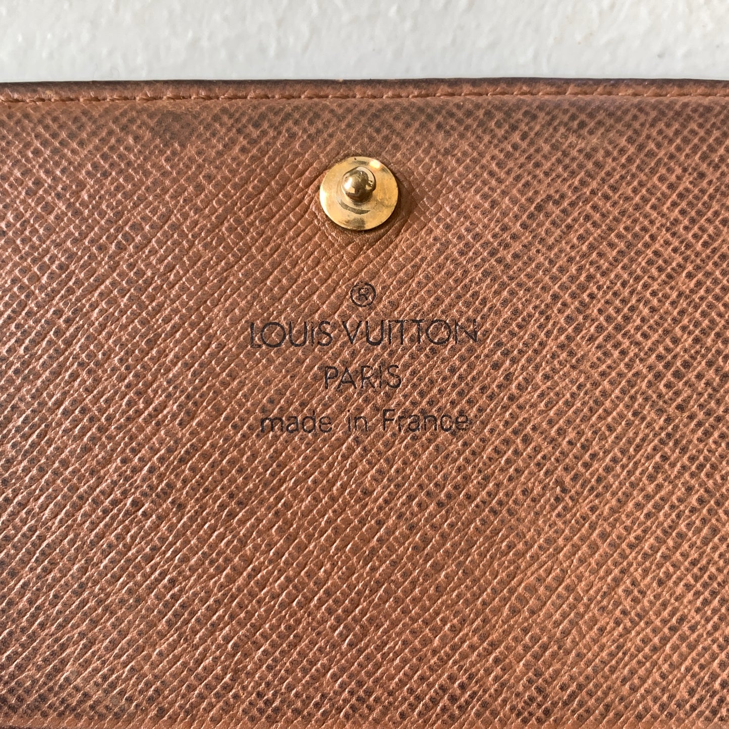 Louis Vuitton monogram compact wallet MI0976 Authentic with COA