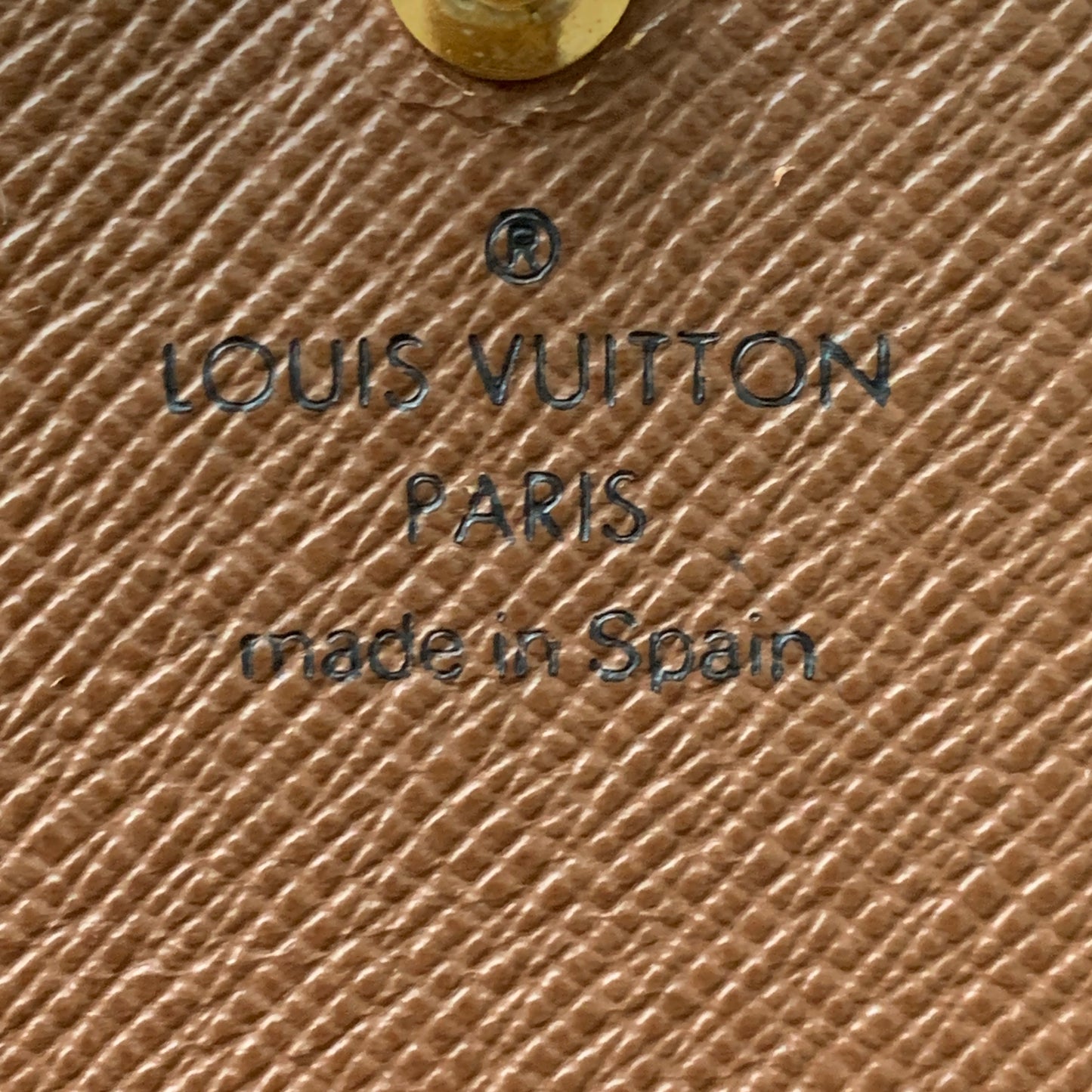 Louis Vuitton monogram wallet CA0077 Authentic with COA