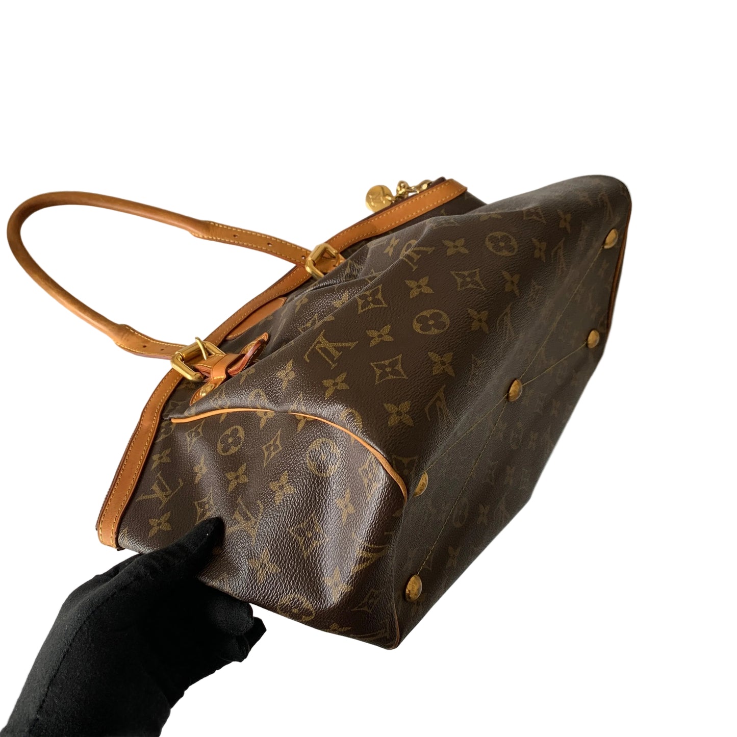 Louis Vuitton monogram tivoli tote shoulder bag authentic with COA