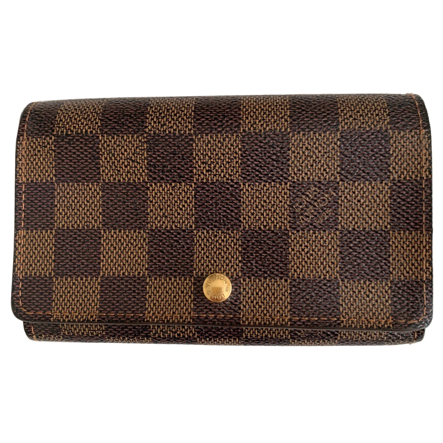 Louis Vuitton damier compact Wallet ca0050 authentic with COA