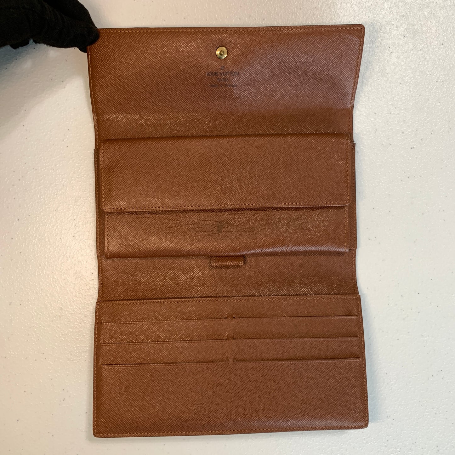 Louis Vuitton monogram long wallet TH0094 Authentic with COA