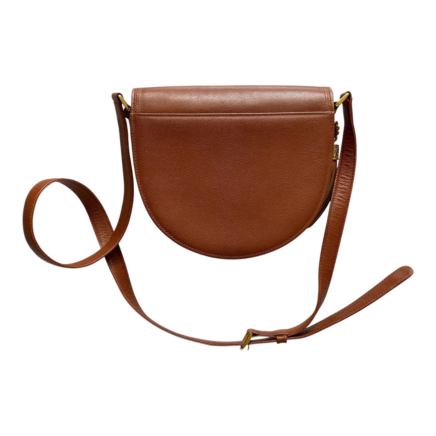 Valentino brown leather logo Crossbody bag Authentic with COA