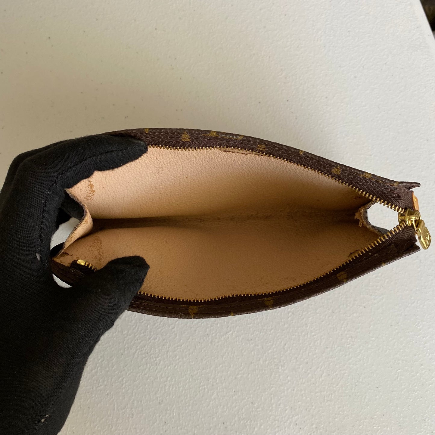 Louis Vuitton monogram accessory pouch FL0929 authentic with COA
