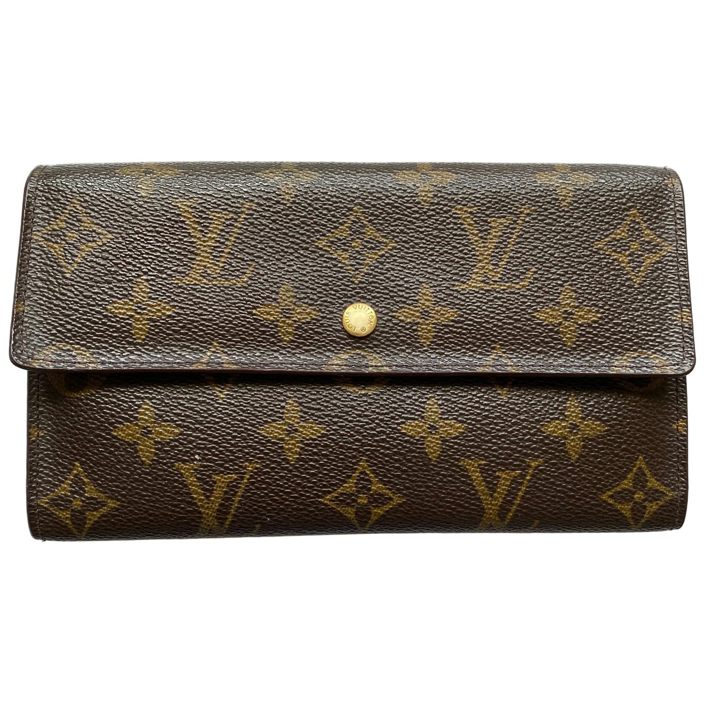 Louis Vuitton monogram Sarah long wallet SD0050 authentic with coa