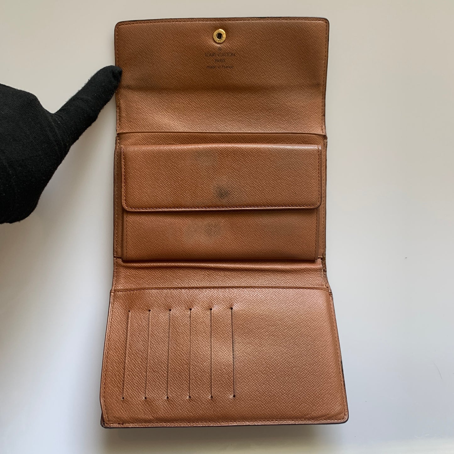 Louis Vuitton monogram wallet MI0974 Authentic with COA