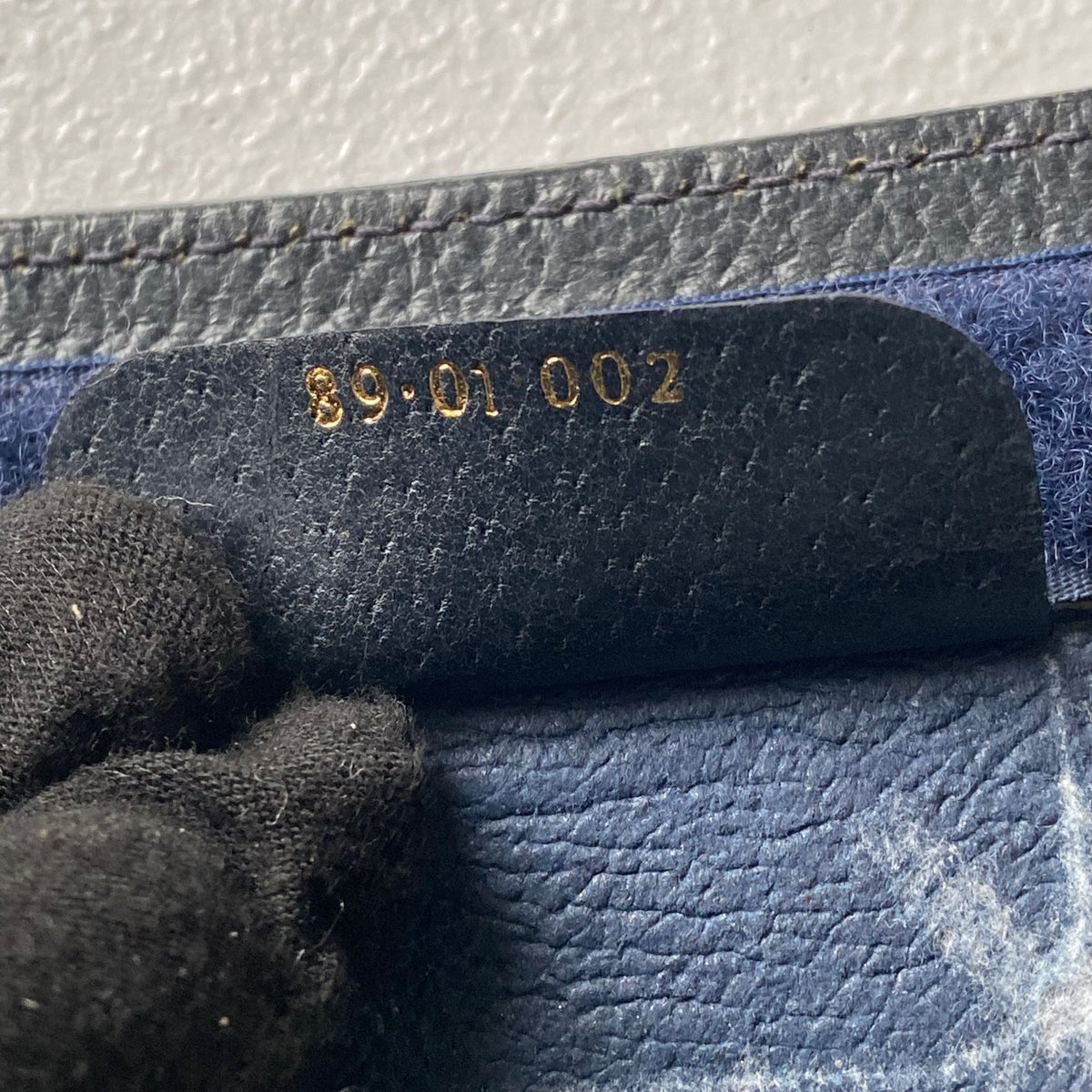 Gucci sherry line GG monogram clutch bag Authentic with COA 10.7x8.2x2