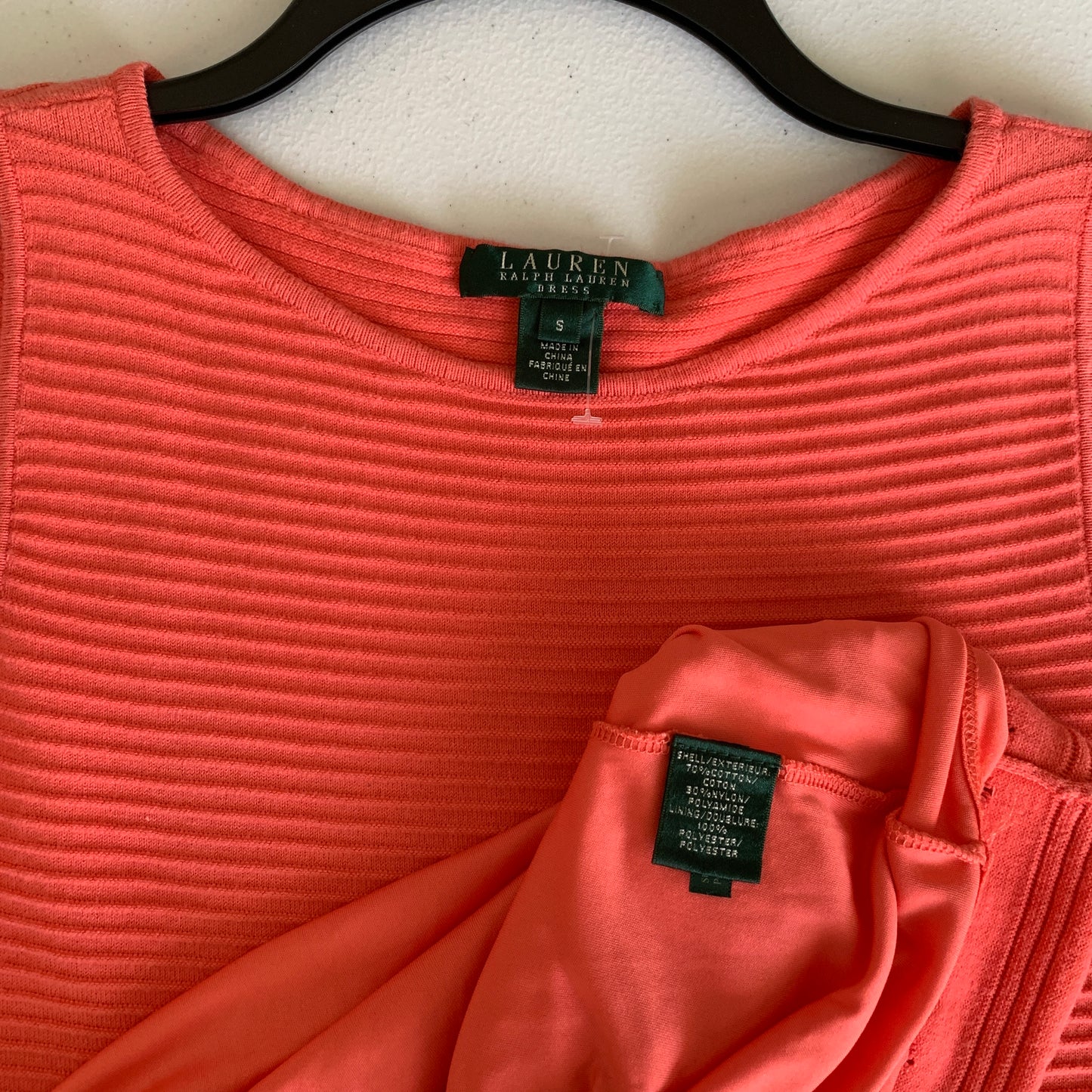 Lauren Ralph Lauren Women’s NWOT peach sleeveless dress size small