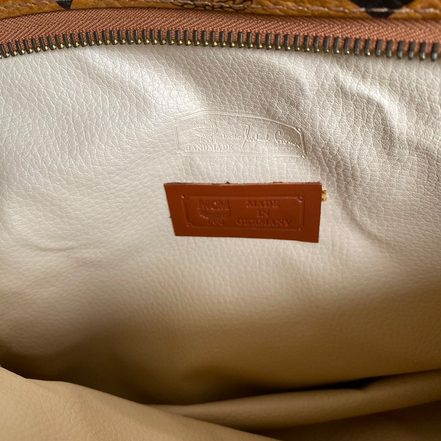 MCM large unisex toiletry clutch bag Authentic with COA 11.3x8