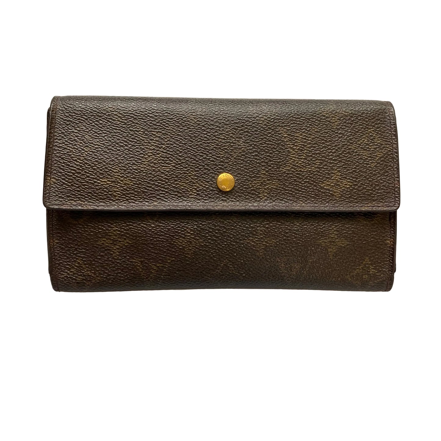 Louis Vuitton monogram long wallet th1021 authentic with coa