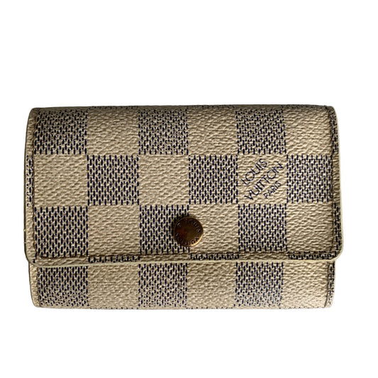 Louis Vuitton damier azure key case Keyholder CT4112 authentic with COA