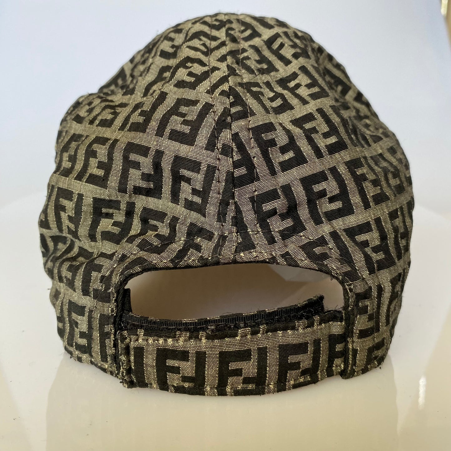 Fendi unisex FF monogram hat Authentic with coa
