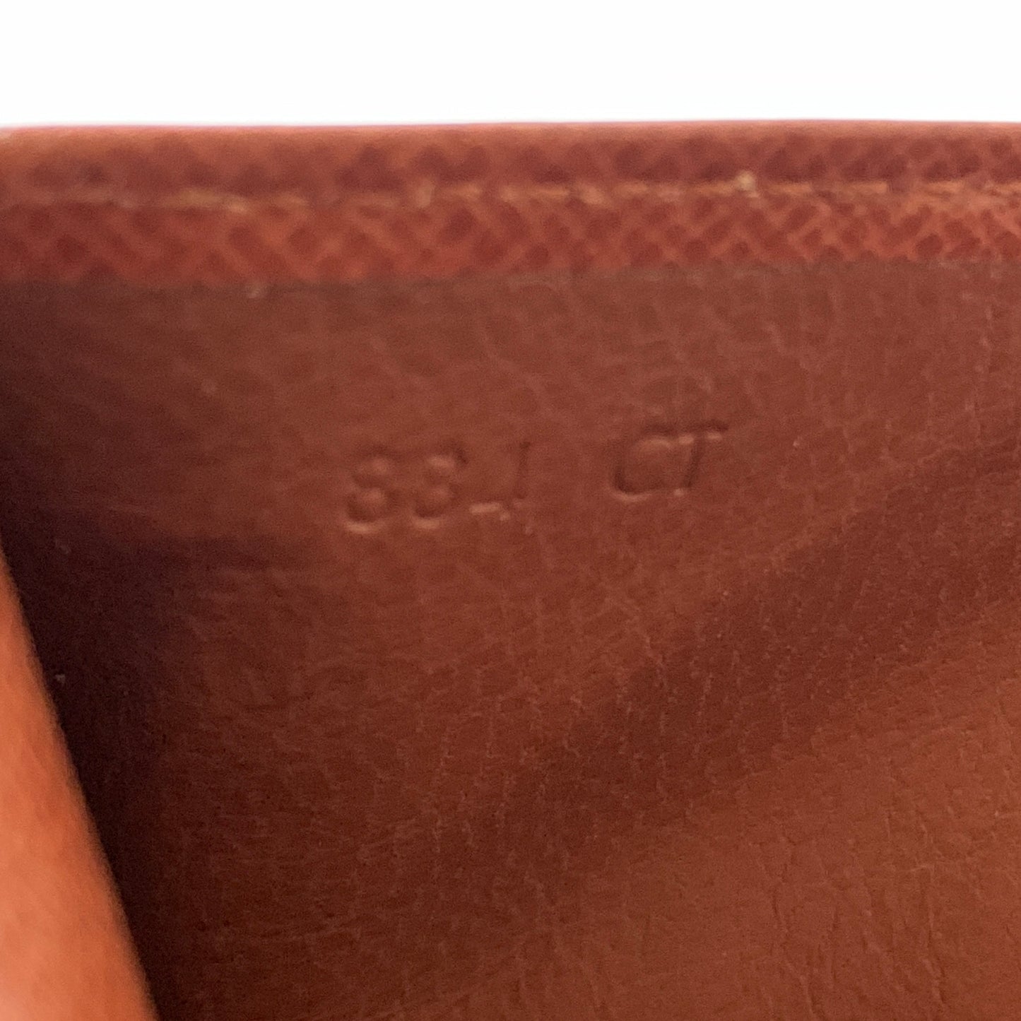 Louis Vuitton monogram card holder wallet 884CT authentic with COA