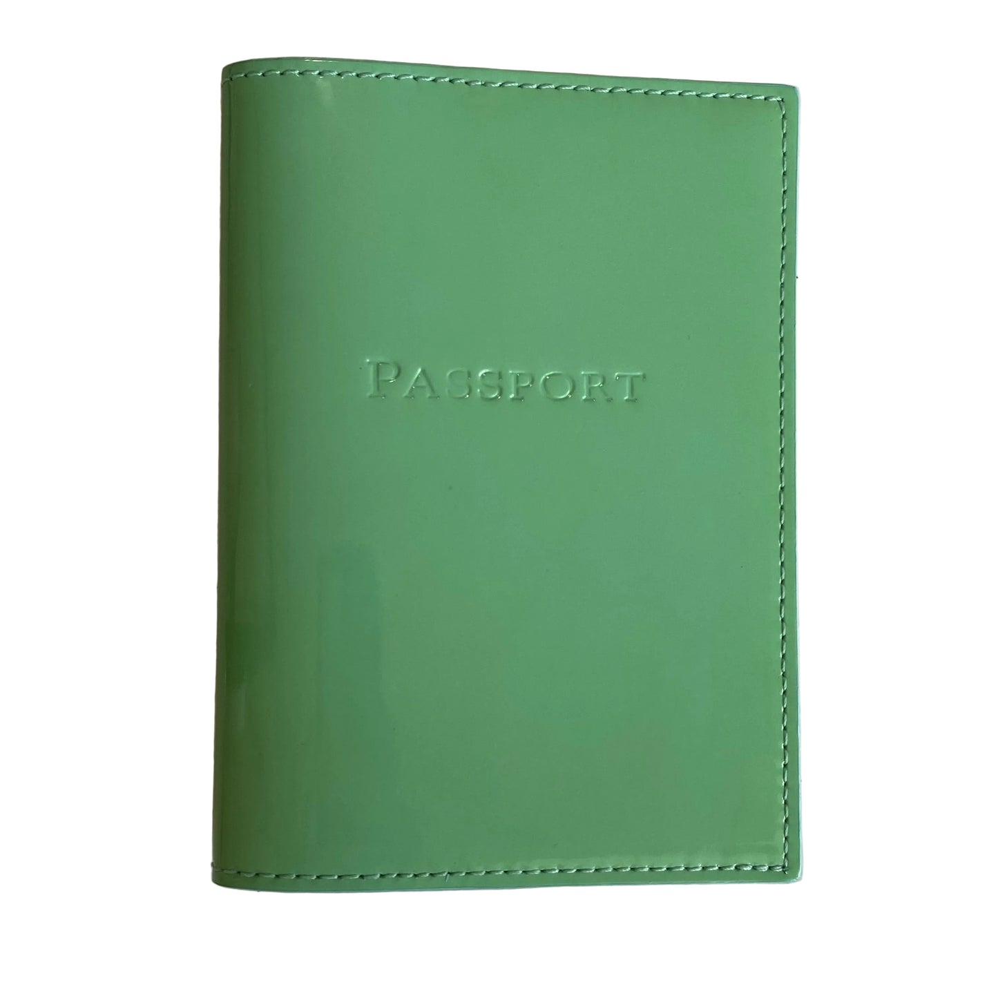 Tiffany&Co. rare blue leather passport holder authentic with coa