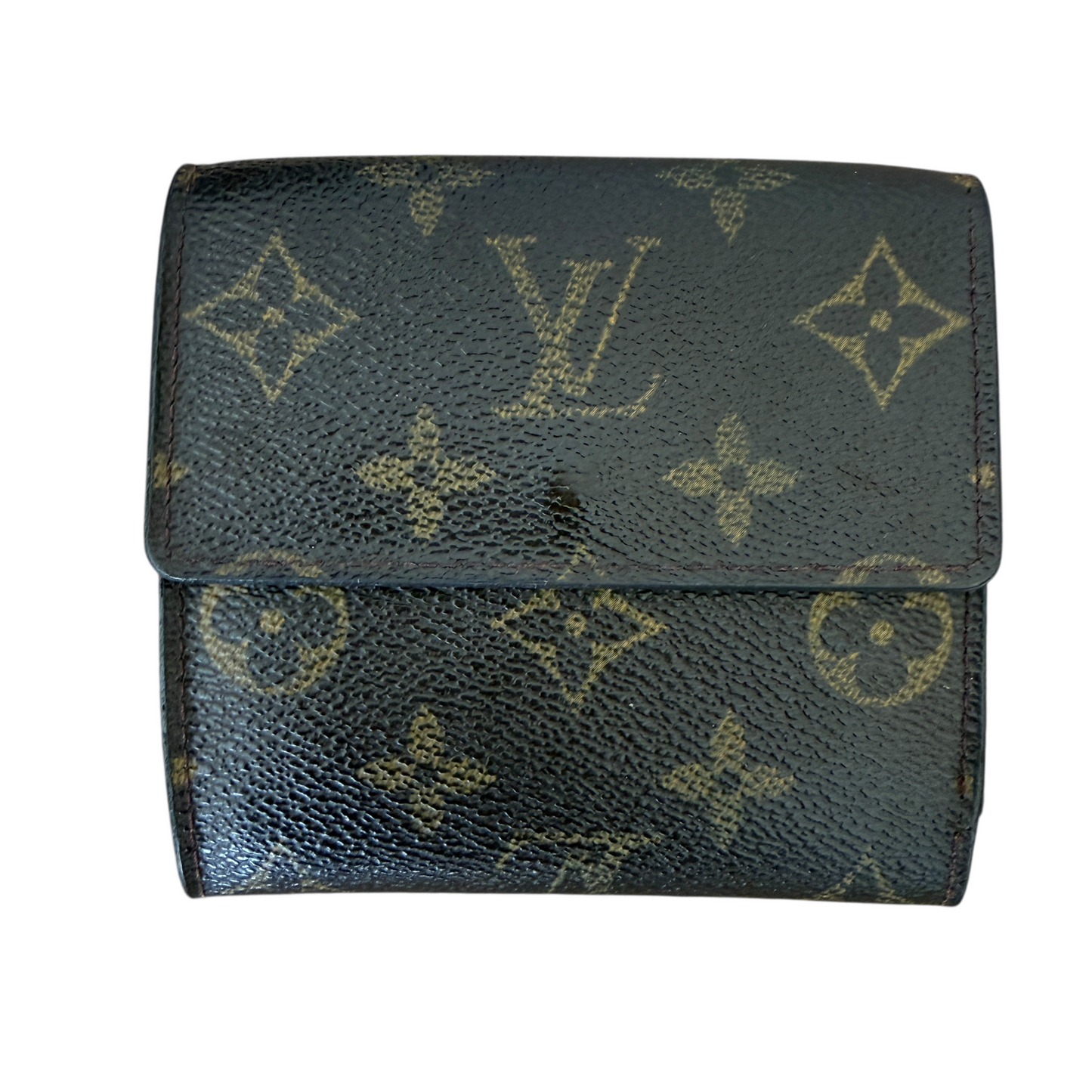 Louis Vuitton monogram compact wallet authentic with COA unisex TH0023