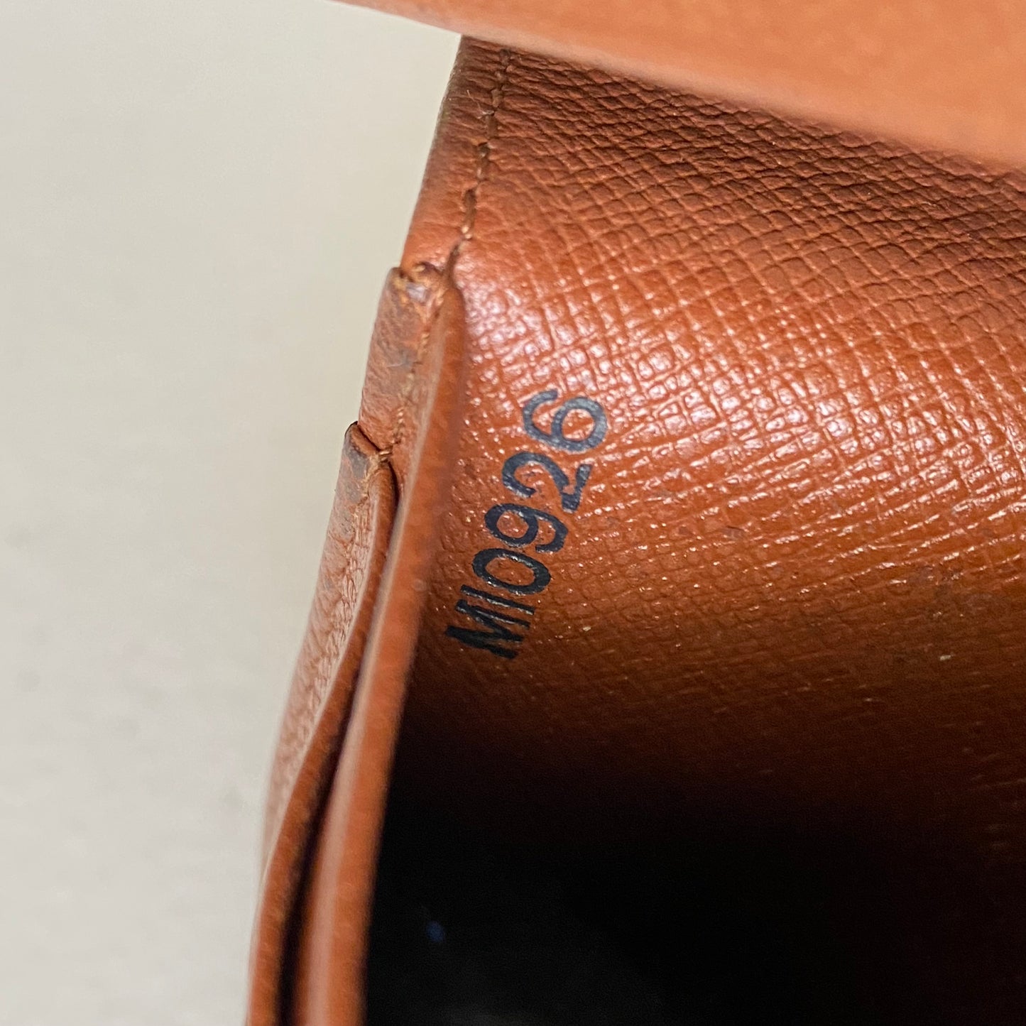 Louis Vuitton brown monogram wallet MI0926 Authentic with coa