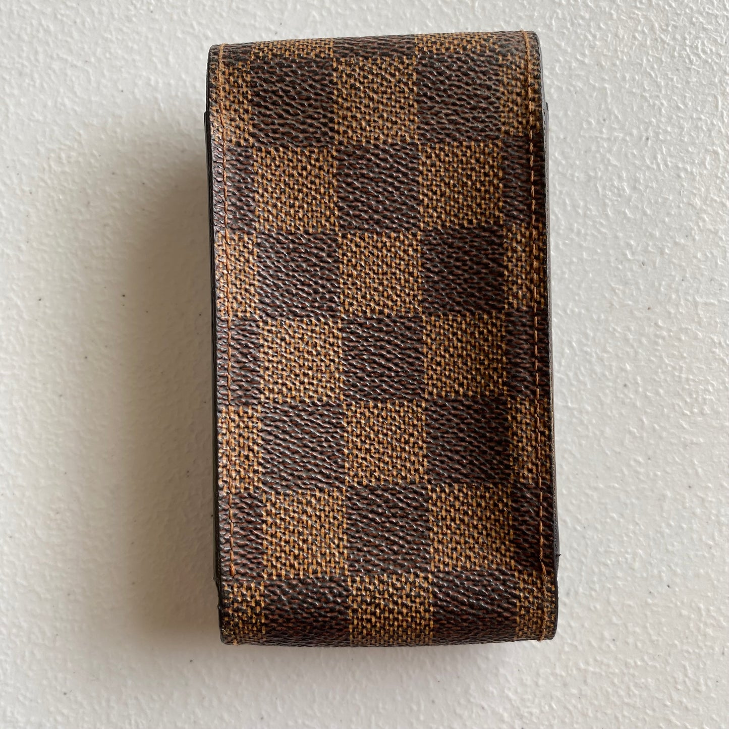 Louis Vuitton damier cigarette holder CT0095 Authentic with COA 4.8x2.5