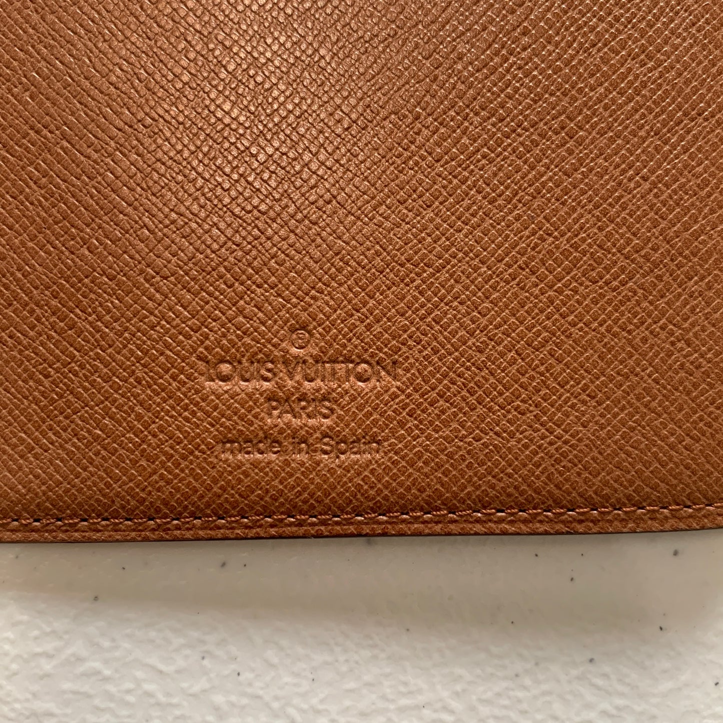 Louis Vuitton monogram long card holder wallet CA0991 Authentic with COA