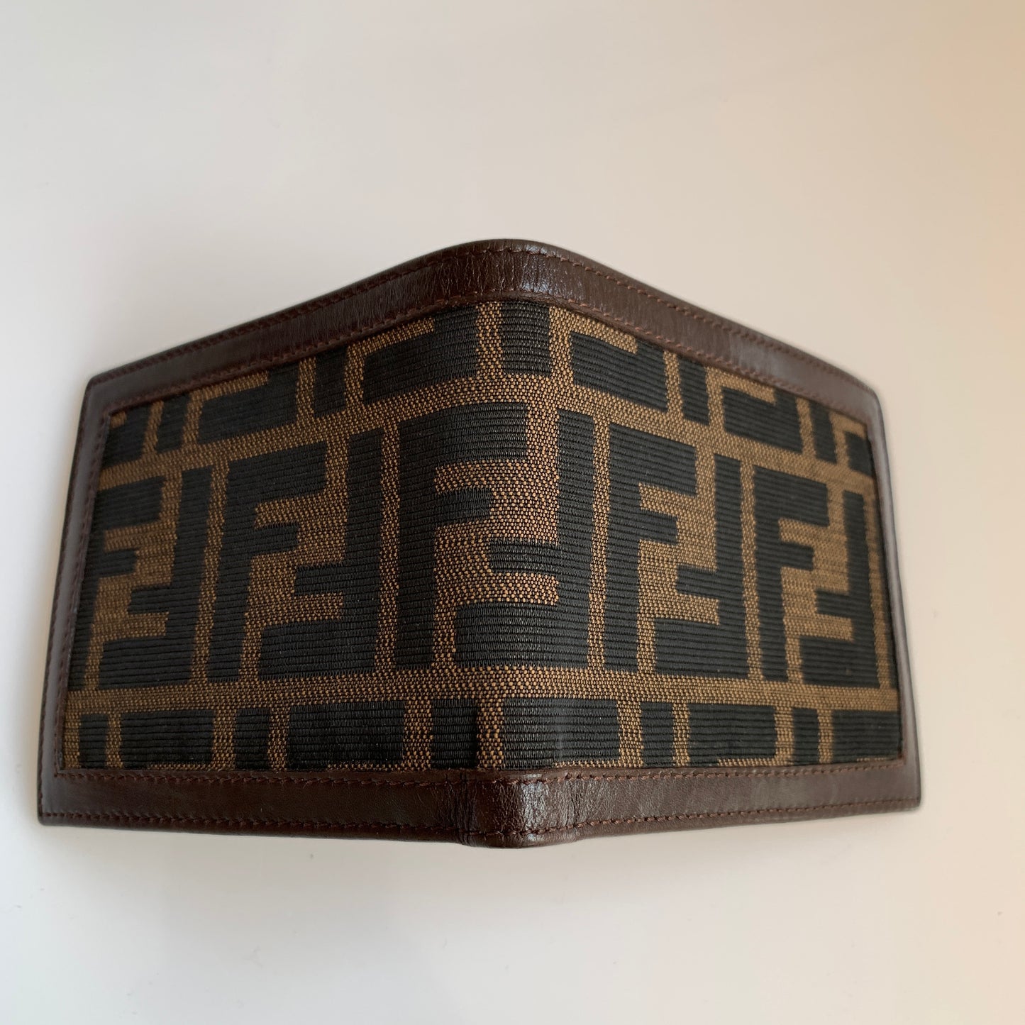 Fendi Zucca monogram Men’s bifold wallet authentic with COA