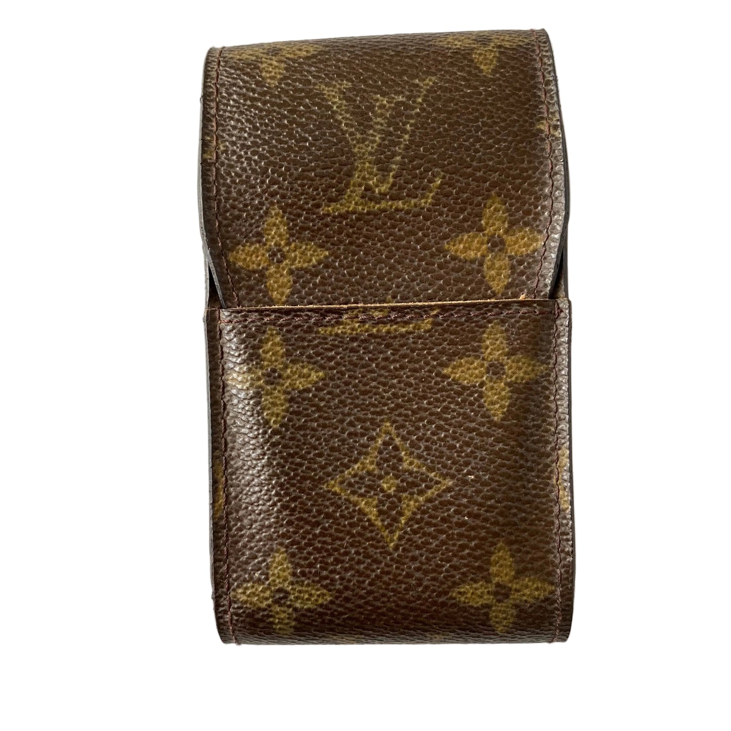 Louis Vuitton monogram cigarette holder CT0073 Authentic with COA 4.7x2.6