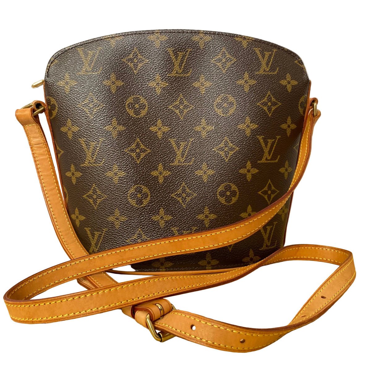 Louis Vuitton monogram crossbody bag LM0096 Authentic with COA 9.7x8.6x4.1